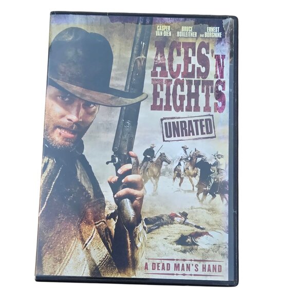 Aces N Eights DVD Unrated Western Film Casper Van Dien Ernest Borgnine 2008 - Picture 11 of 13
